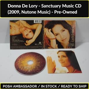 Donna De Lory - Sanctuary Music CD (2009, Nutone Music) - Pre-Owned